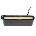 Applique LED 2x6W IP65 couleur noir