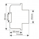 Interruptor diferencial 2P 30mA 6kA