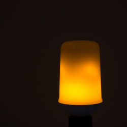 LED Flame Effect Bulb E27