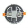 Pannello downlight taglio regolabile rotondo da 8W