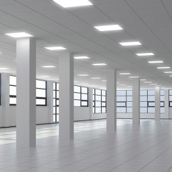 LED Panel 60X120 cm 90W weißer Rahmen