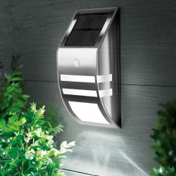 Apply Solar LED Präsenzmelder silberne Farbe