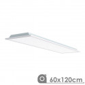 Pannello LED 60X120 cm 90W cornice bianca retroilluminata