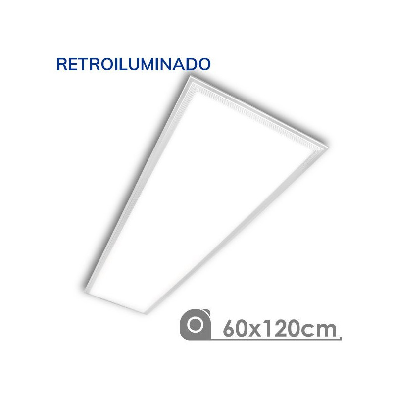 Cadre de montage pour Panneaux LED 60x120 Noir 