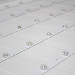 LED Panel 60X120 cm 90W hintergrundbeleuchteter weißer Rahmen