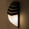 Luz de parede CURVE IP65 E27 cinzento