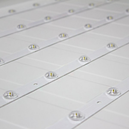 LED-Panel 60X60 60W hintergrundbeleuchteter weißer Rahmen