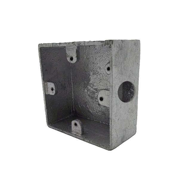 Surface metal switch & socket box