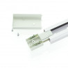 Weiße LED-StrahlerSpur 2 Meter montierbar