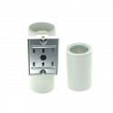 Luz de parede 2XGU10 IP54 branco