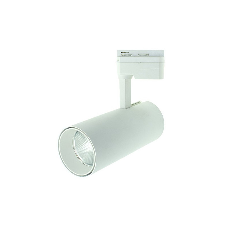 Foco carril led 30W orientable blanco