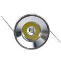 Downlight LED mini 1W couleur argent