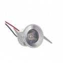 Incasso led mini 1W argento