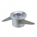 Incasso led mini 1W argento