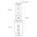 Bracket for streetlight LED lamps