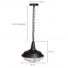 Lampe suspendue VIENNE