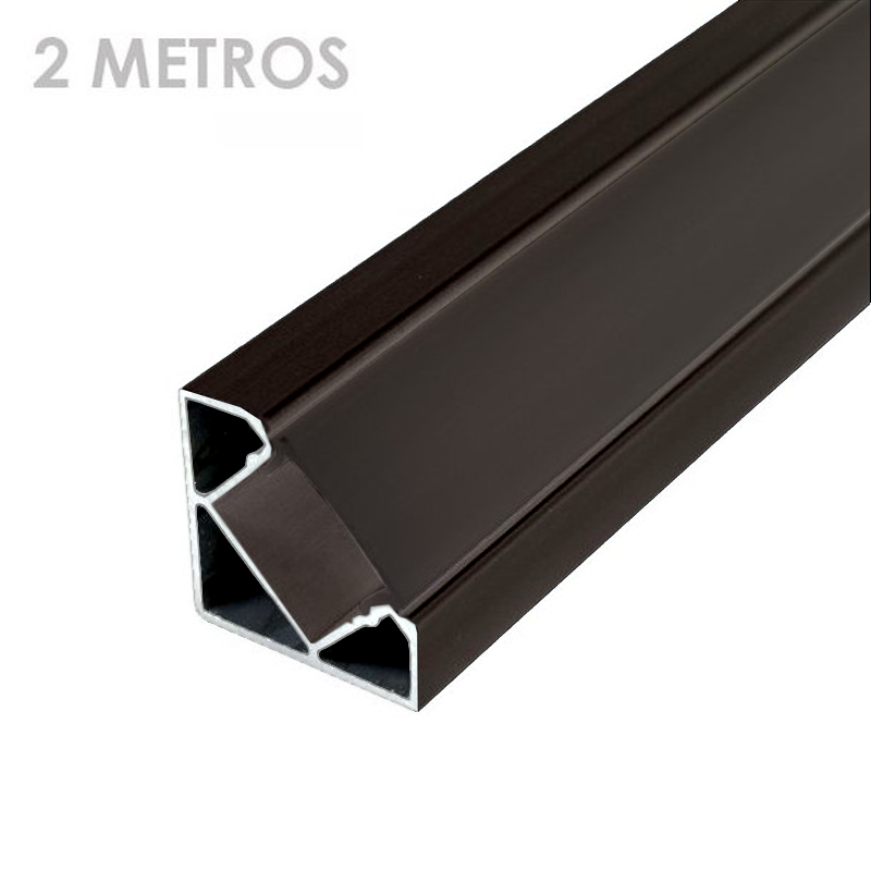Profilo in alluminio angolare elle da 2 mt per strisce a led - Vendita  Online