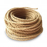 Textile Electrical braided rope Cable
