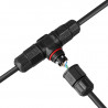 3X1.5mm² waterproof T conector - 3 wire
