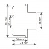 Interruptor diferencial 4P 300mA 6kA