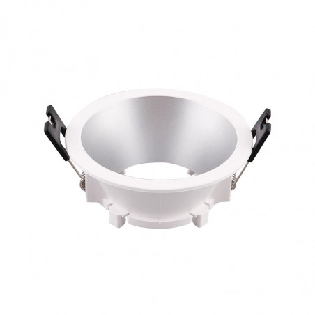 Base ronde chromée pour ampoule dichroïque série PC