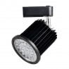 Rail Spotlight - Adjustable, 36W, Black