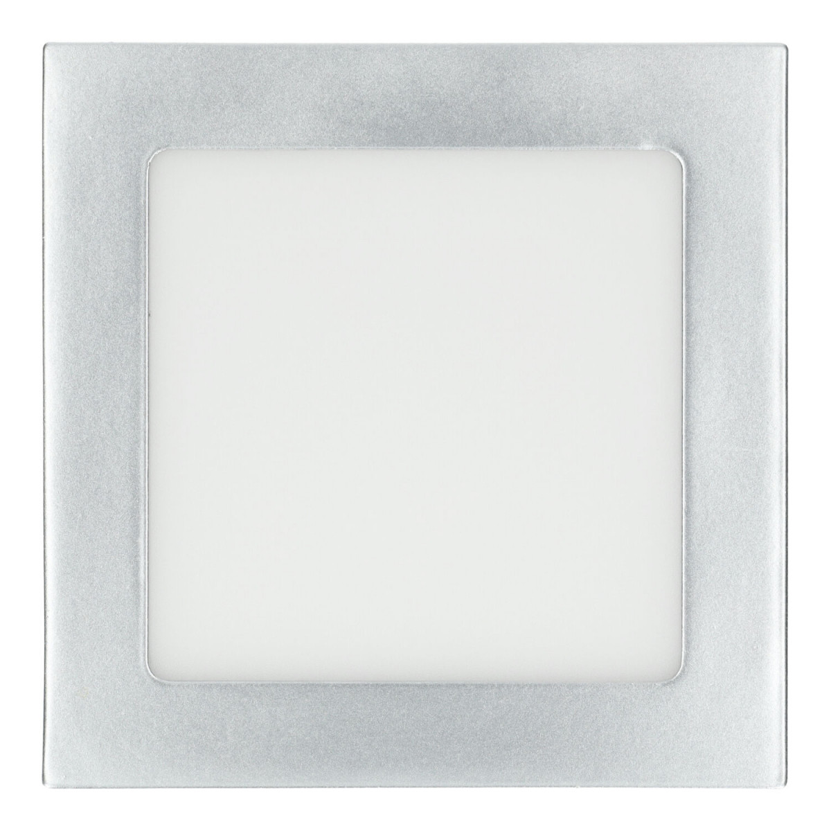 Downlight Panel 12W Silber Quadrat