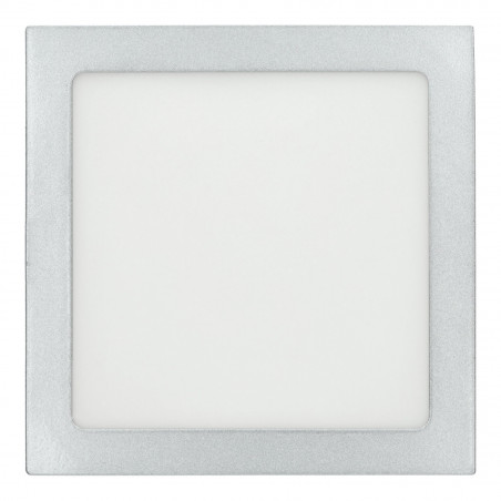 Downlight Panel 18W Silber Quadrat