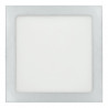 Downlight Panel 18W Silber Quadrat