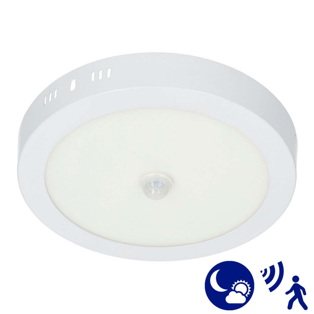 Ceiling Light - 18W, Night Function Presence Detector