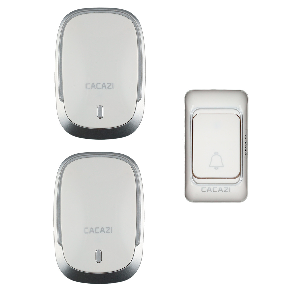 Double wireless doorbell IP44
