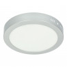 LED Ceiling Light - Round, 18W silver