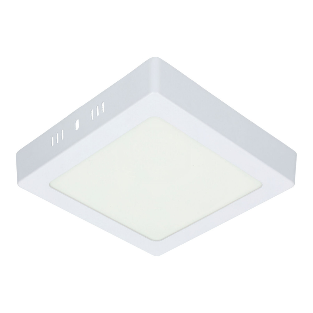 Lâmpada de teto LED 12W quadrado