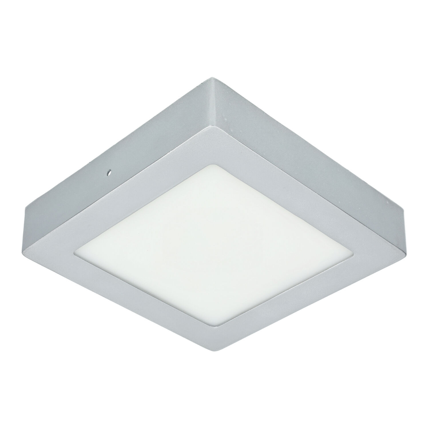 LED-Decke 12W Quadrat SILBER