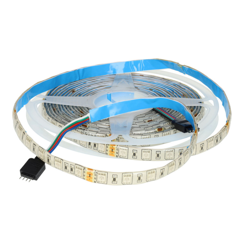 Striscia LED rgb 14.4w/m ip65 impermeabile