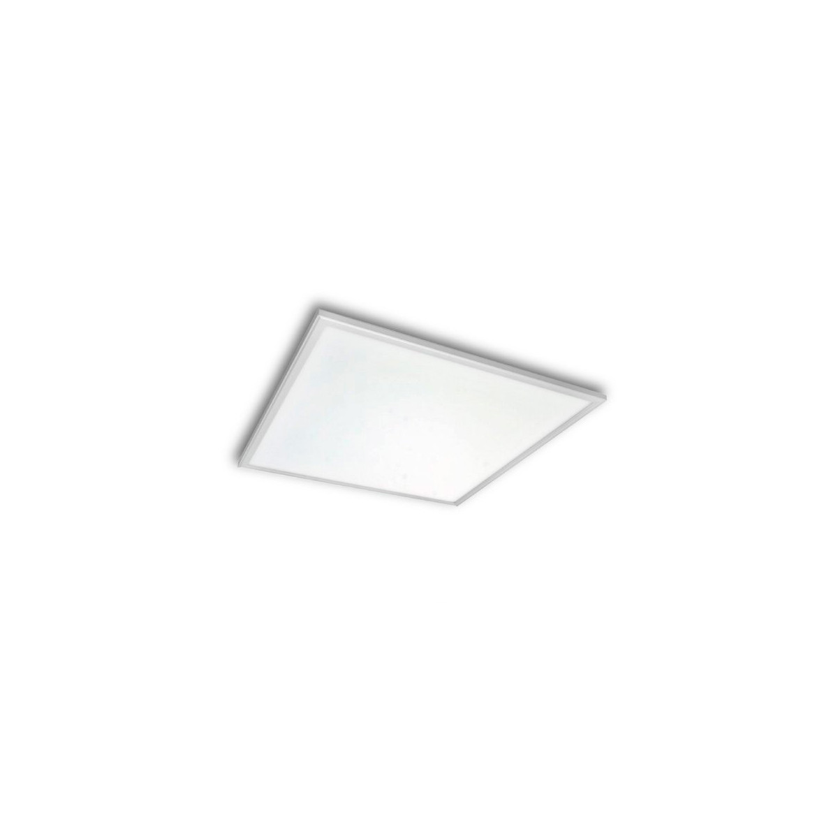 Panneau LED 60x60 - Velvalux Lumis - Blanc Chaud 3000K - 40W - en Saillie -  Carré - Blanc - Sans Scintillement