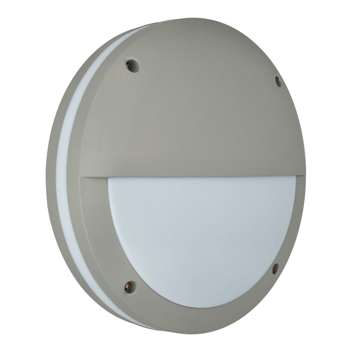 Luz de pared media luna aluminio IP65