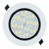 Downlight à LED 12W cadre blanc