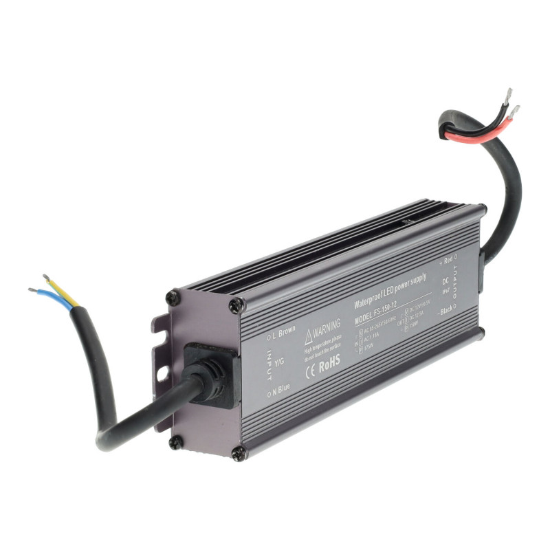 Transformateur ruban LED 12V/220V 12,5A 150W