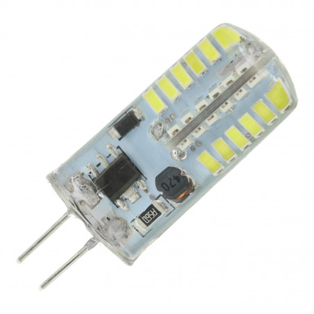 Lâmpada G4 4W bi-pin luz branca quente