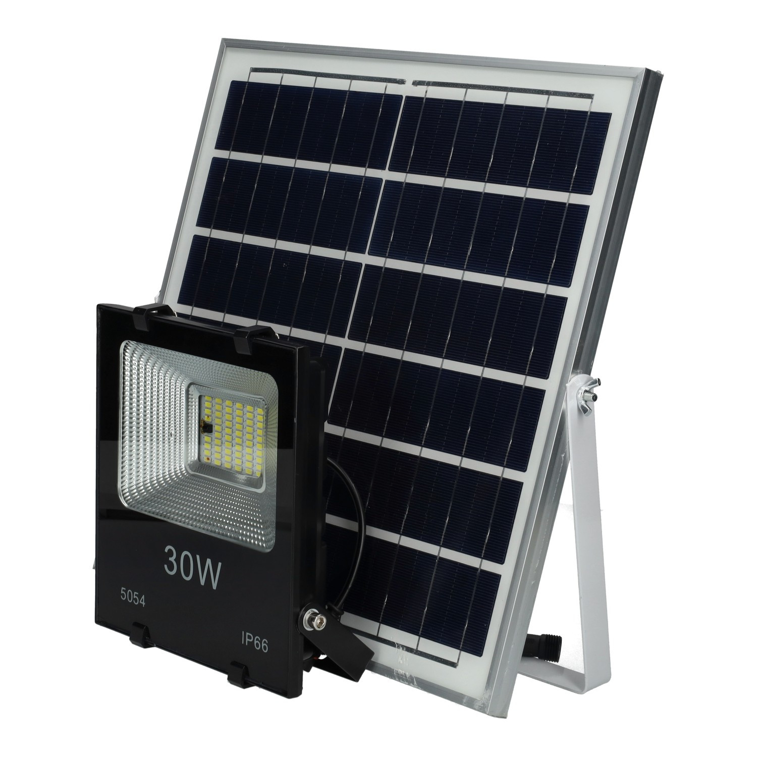 30W LED solar floodlight