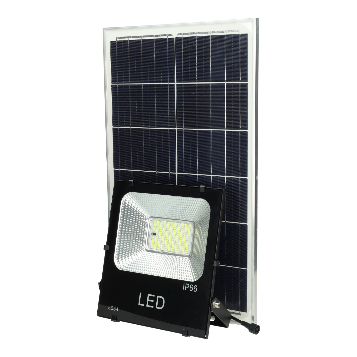 500W Phare LED Extérieur Avec Panneau Solaire Lumière Blanche Projecteur  Énergie