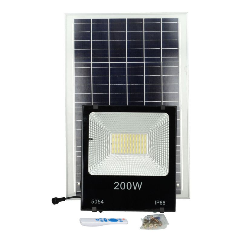 Projecteur solaire 200W