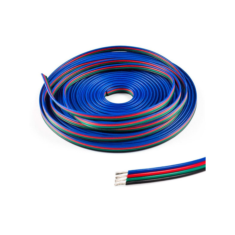 Connection cable for RGB LED strips