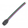 Câble de connexion mâle pour bande LED RGB (4 pin)