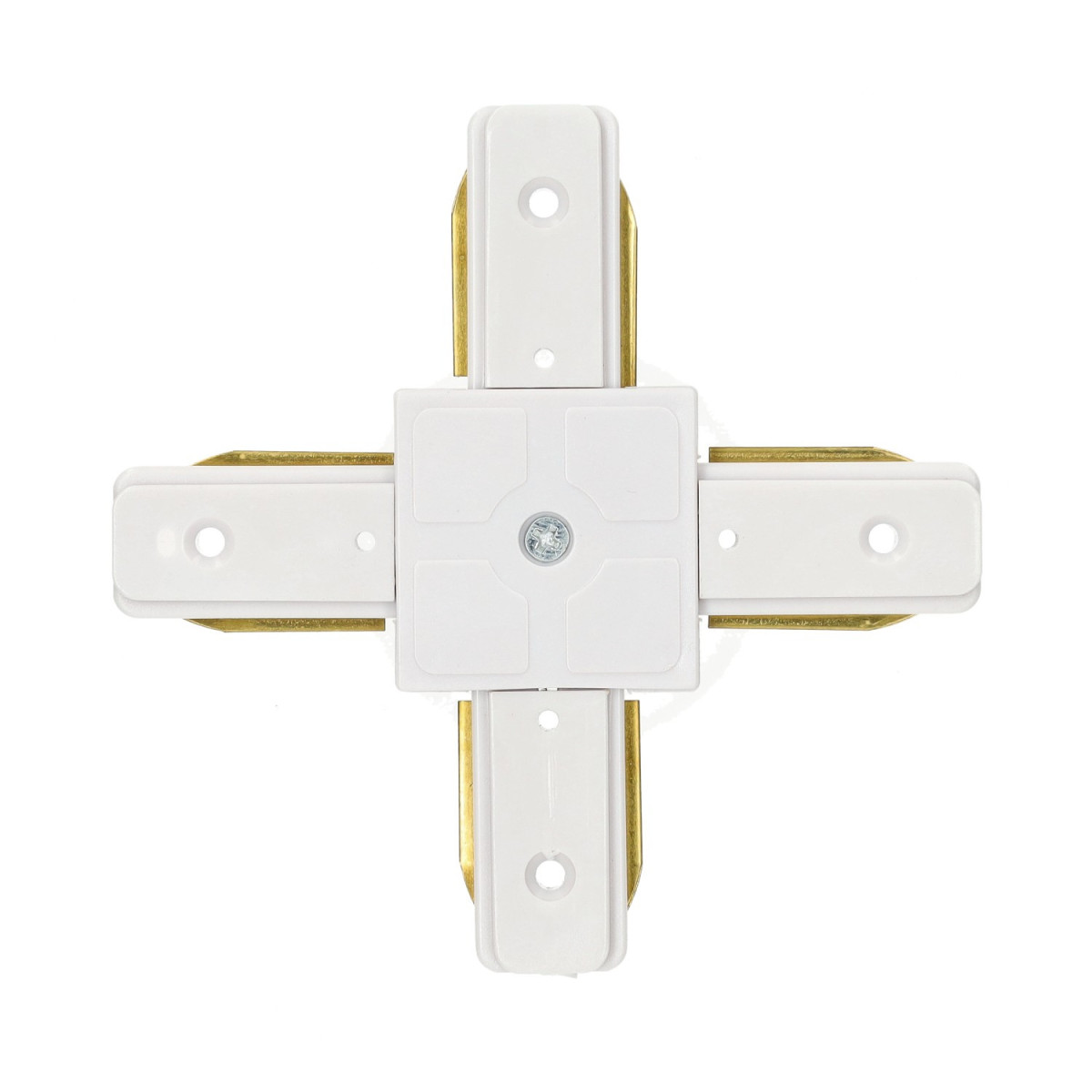 Connect Rails Connector Connectable cross rail connector, white finish