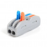 Quick connector 2 inputs 2 outputs 0.08-4mm²