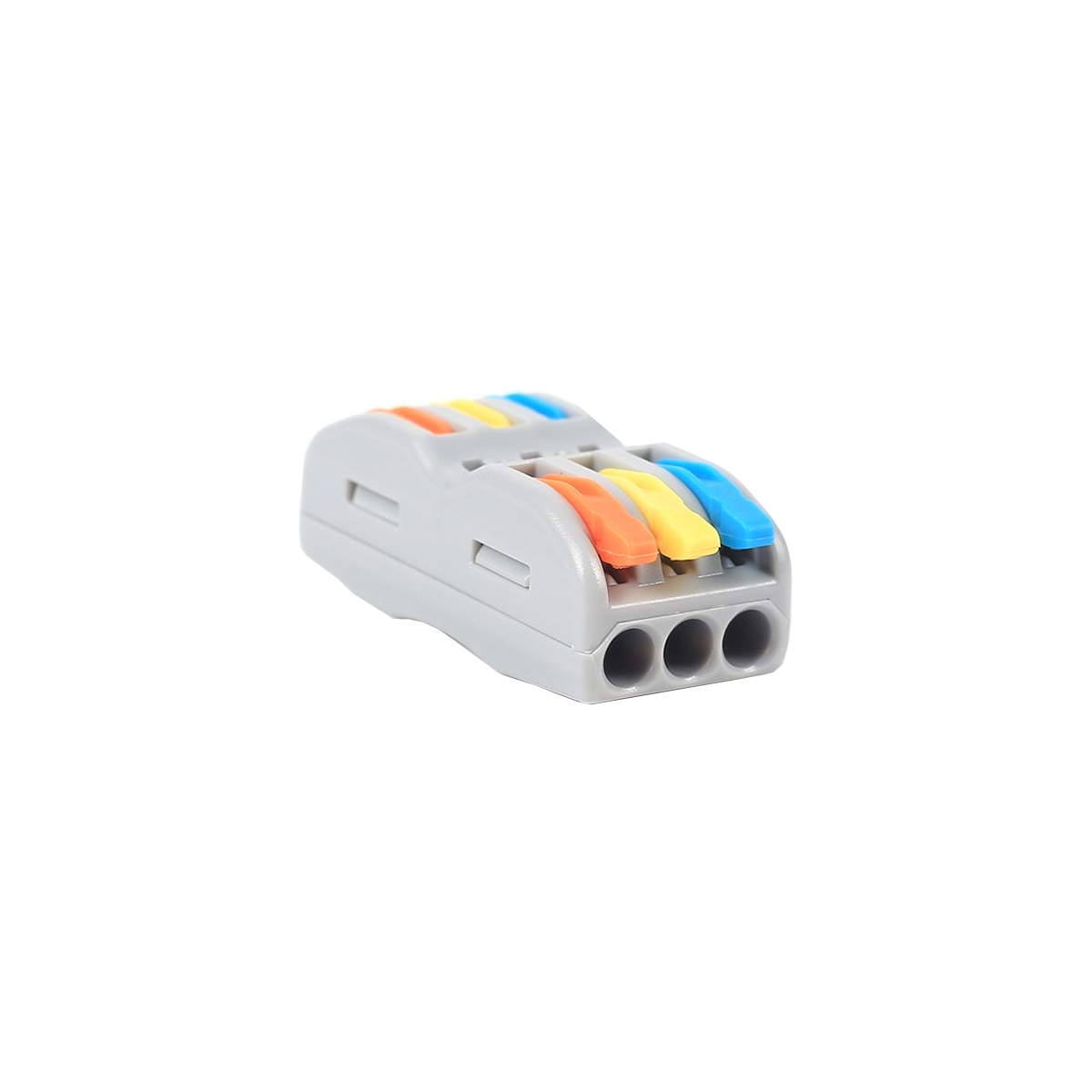 Connecteur Rapide - 3 entrées - PCT-212 pour câble électrique - 0.08-4mm²