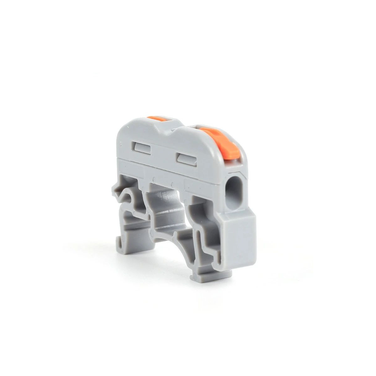 DIN rail quick connector 1 in 1 out 0.08-4mm²