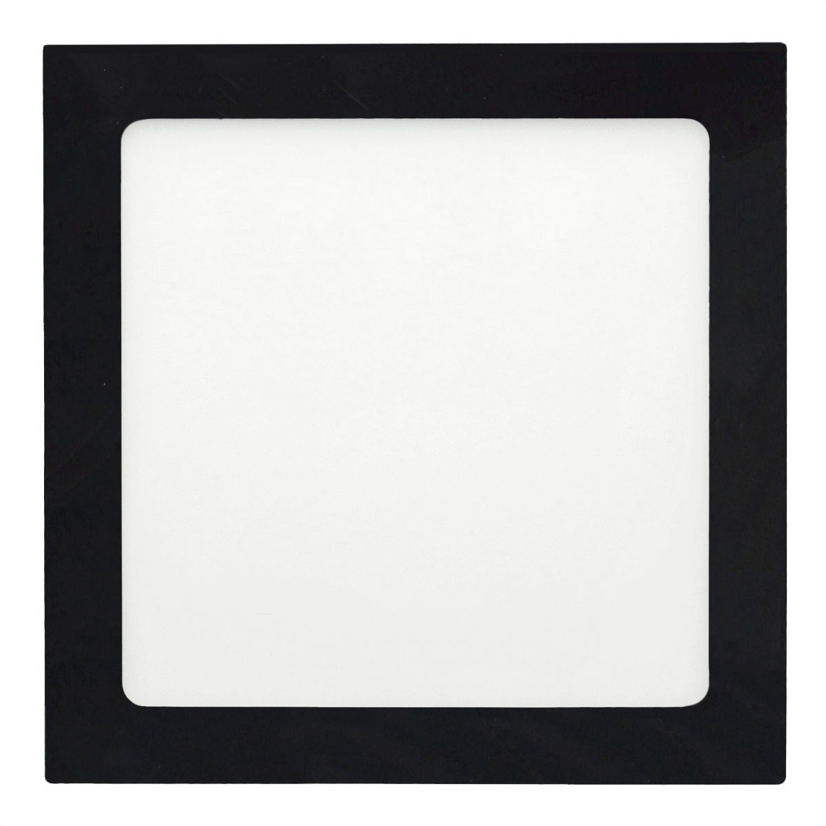 Downlight-Paneel 18W quadratisch BLACK